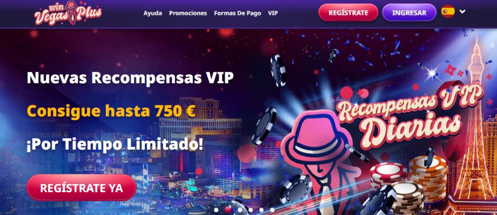 Vegasplus bono sin depósito